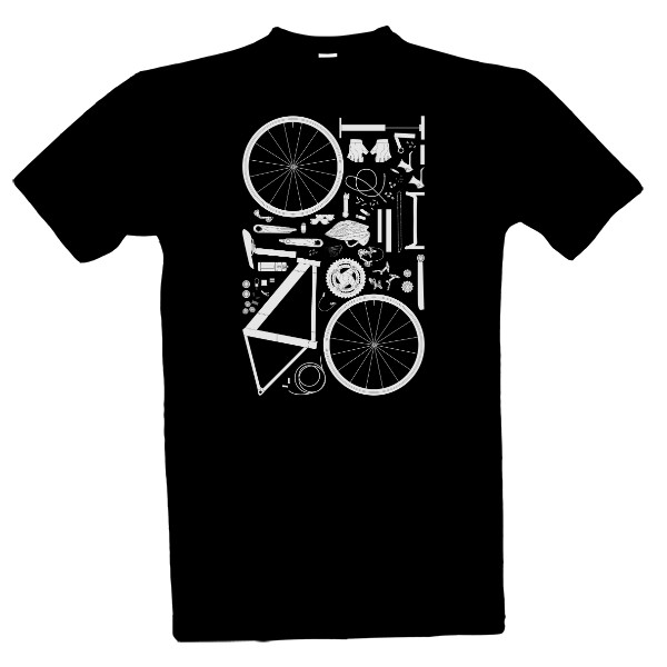 Tričko s potiskem Poskládej kolo